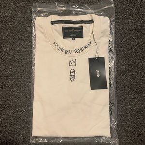 JEAN MICHEL BASQUIAT x SUGAR RAY
ROBINSON SHIRT Size XXL BRAND NEW ✅